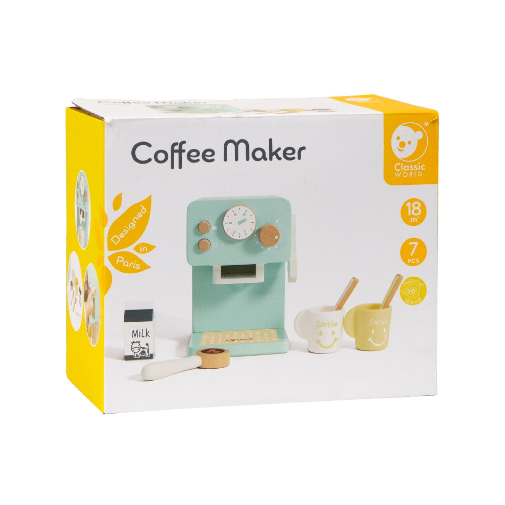 Fából készült kávéfőző gyerekeknek – Little Barista | Klasszikus világ
