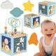 Tooky Toy Wooden Activity Cube Space Sorter Maze