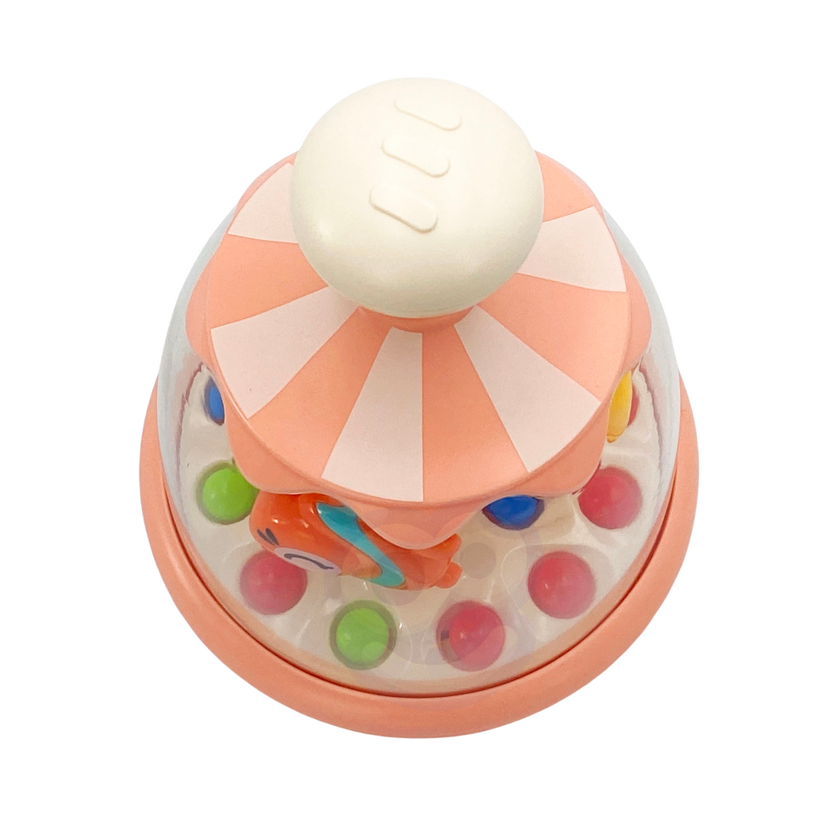 Woopie Baby Colorful Animals Ružový kolotoč s loptičkami