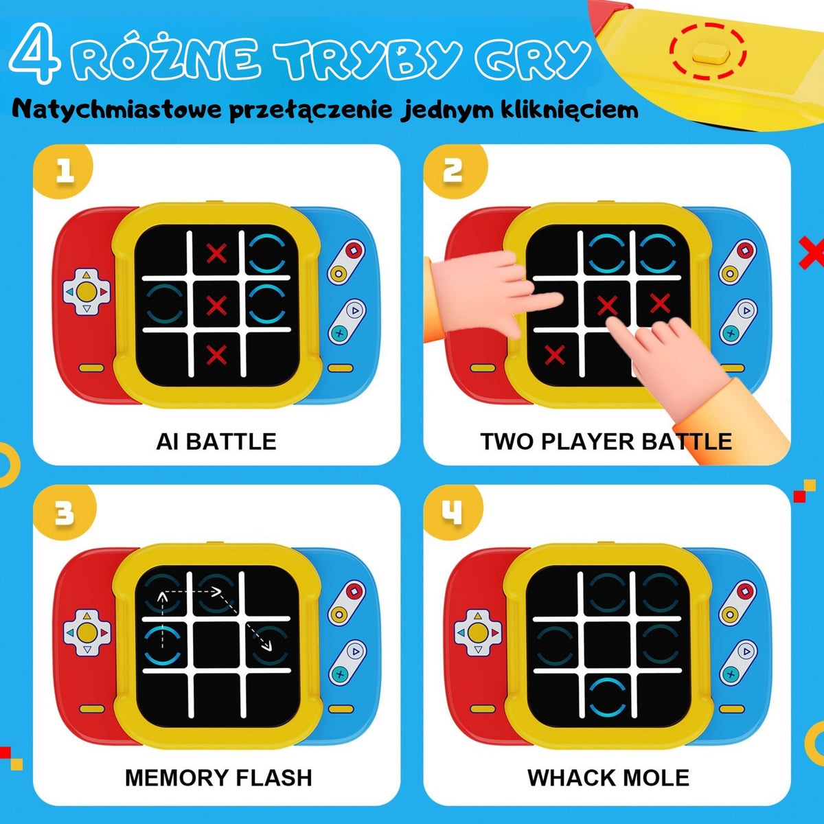 Jeu électronique de tic-tac-toe