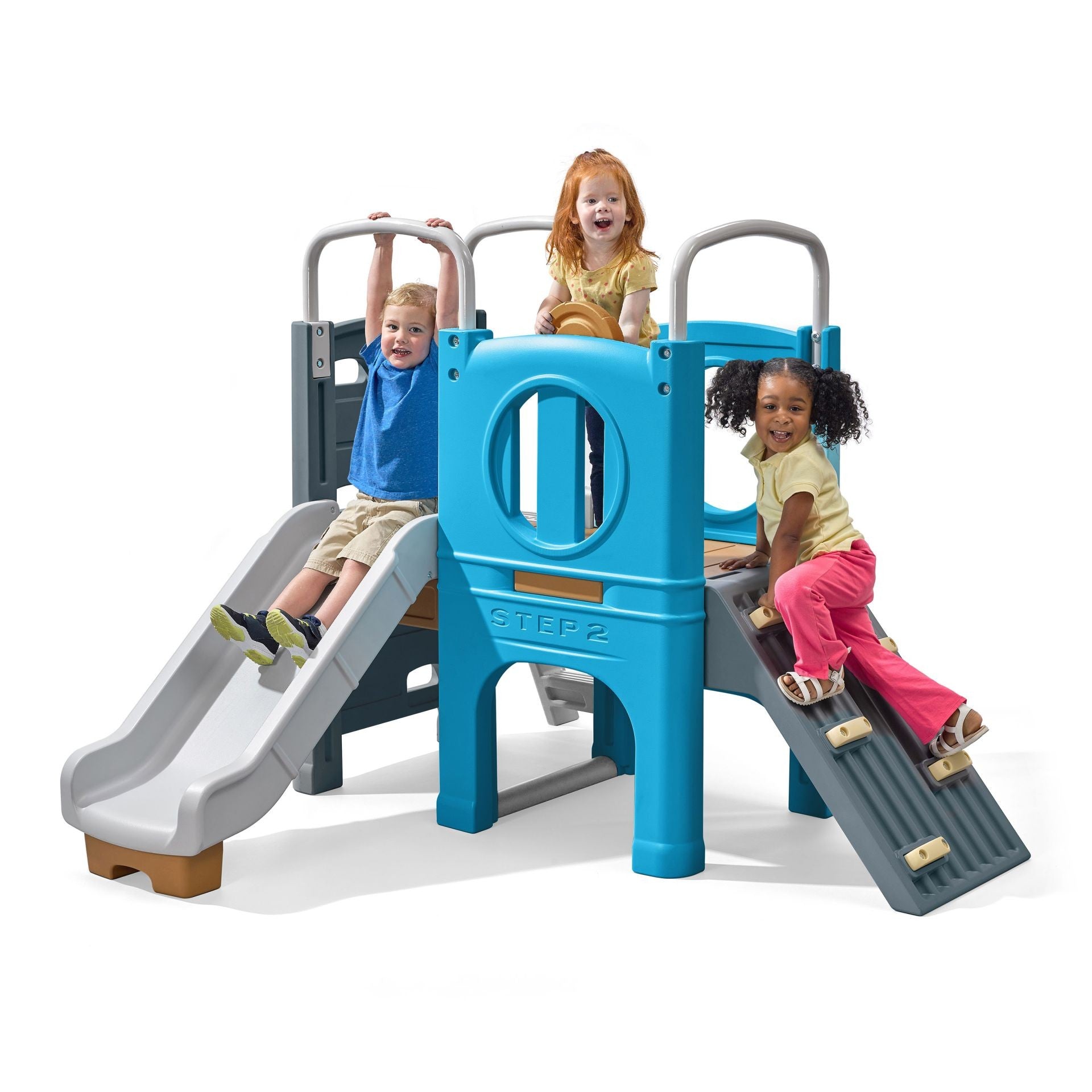 Step2 Spielplatz mit Rutsche und Kletterwand