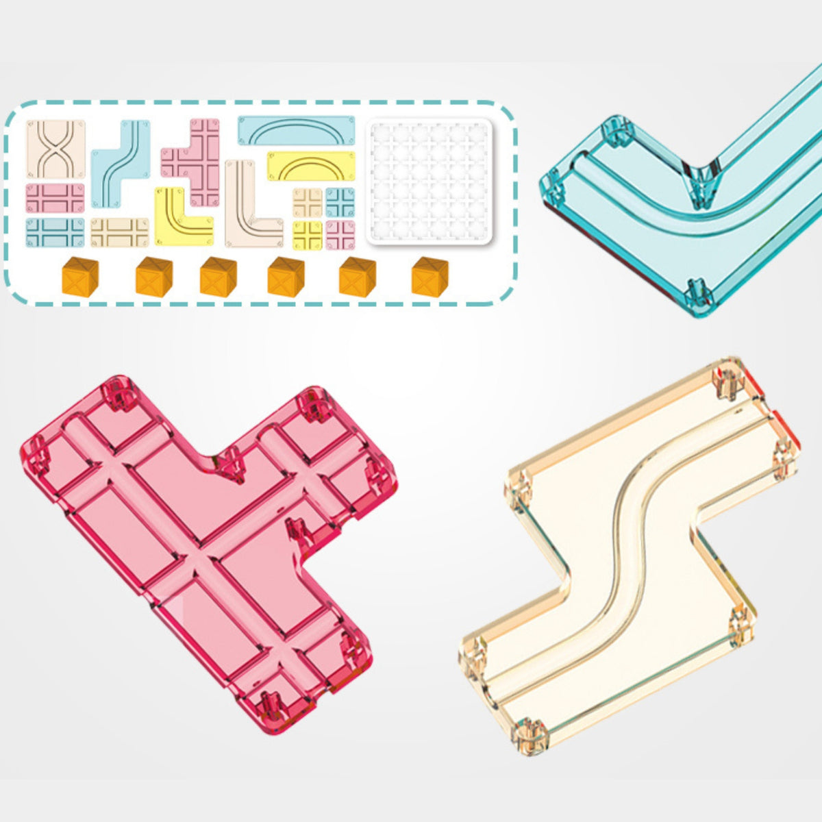 Woopie Creative Space Puzzle Logic Brettspiel