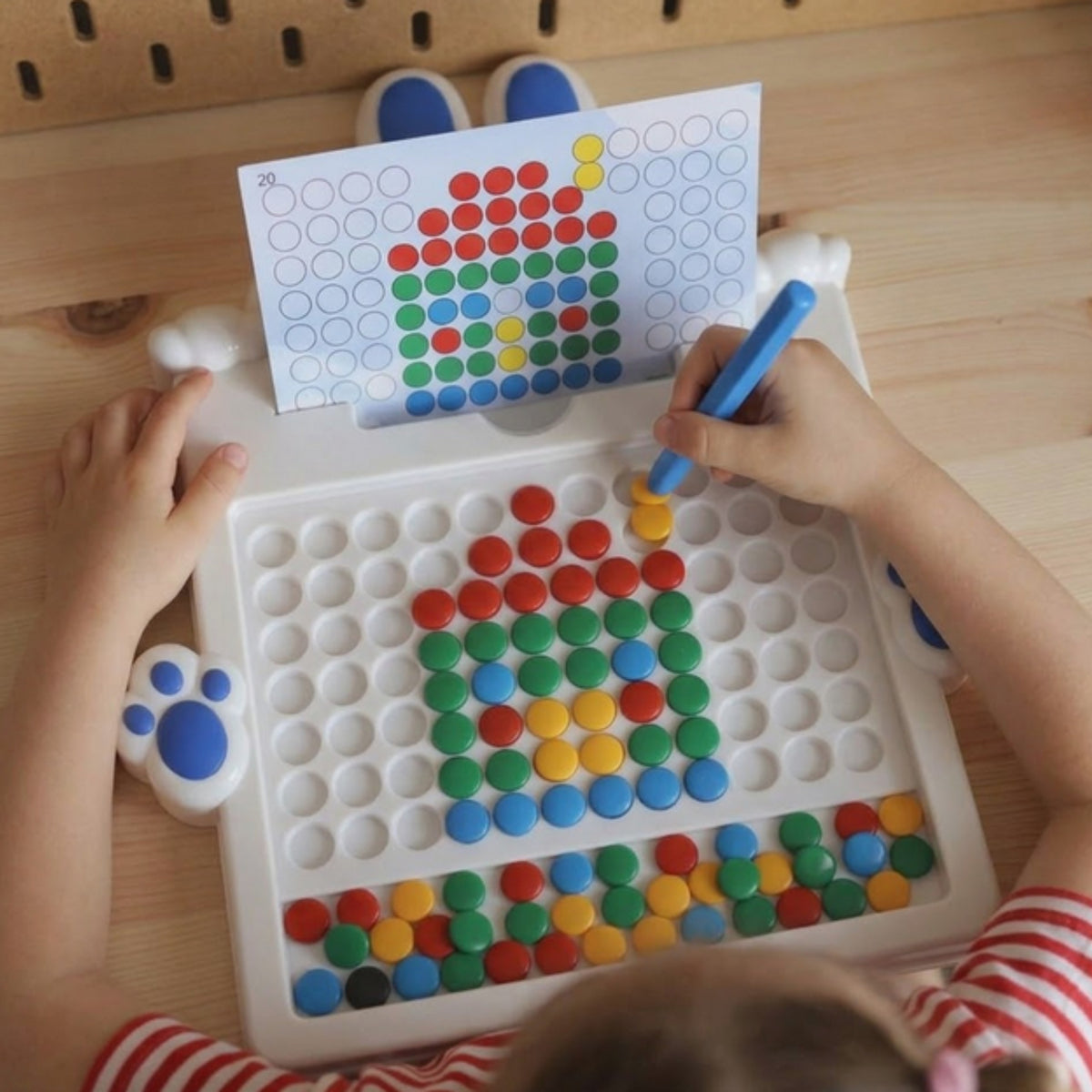 Woopie Magnetic Board Til Børn Montessori Magpad Rabbit