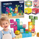 Cubos magnéticos Woopie 63 El Montessori Ocean Puzzle Game 3d