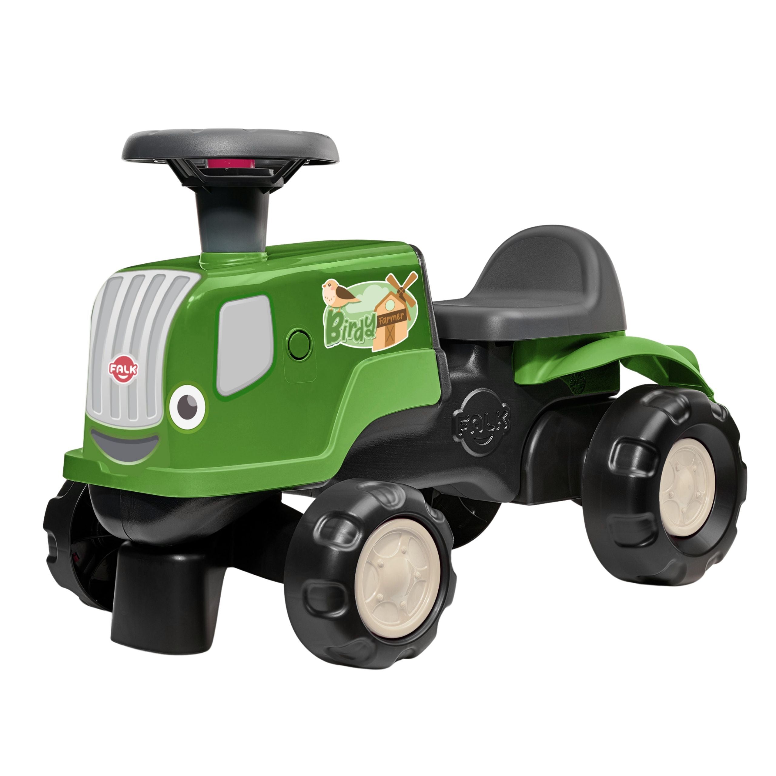 Falk Ride-on Traktor s přívěsem Birdy Farm Green 1-3 roky
