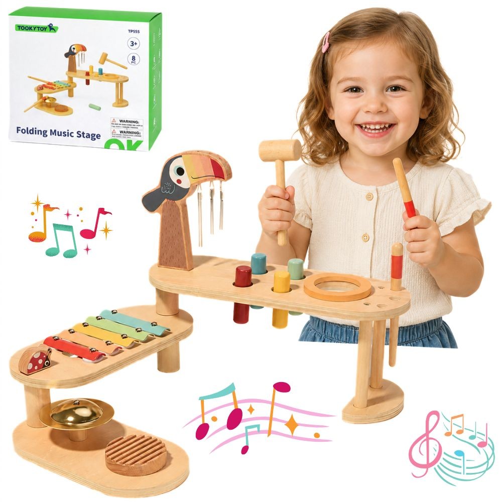 Tooky Toy Mesa Musical Educativa - Tucán