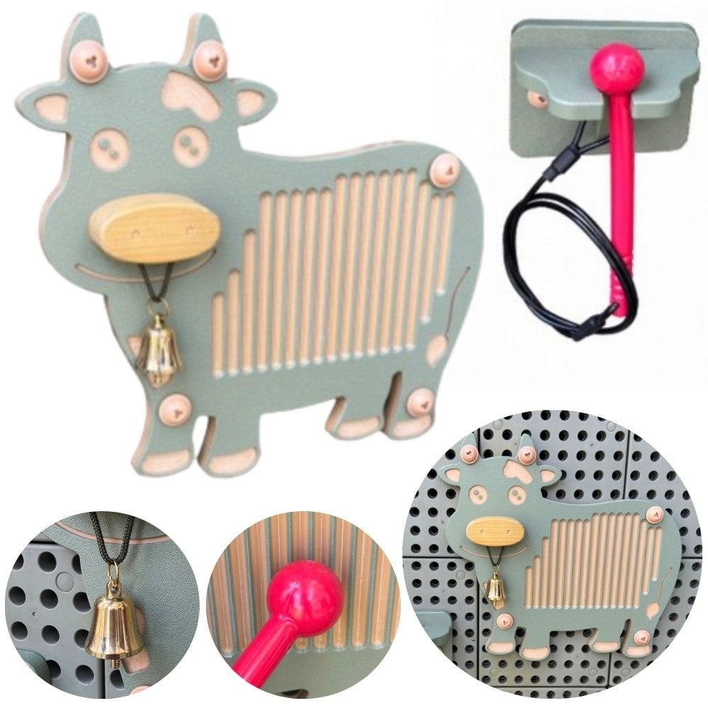 Masterkidz Guiro Instrument de musique Accessoires pour tige de vache