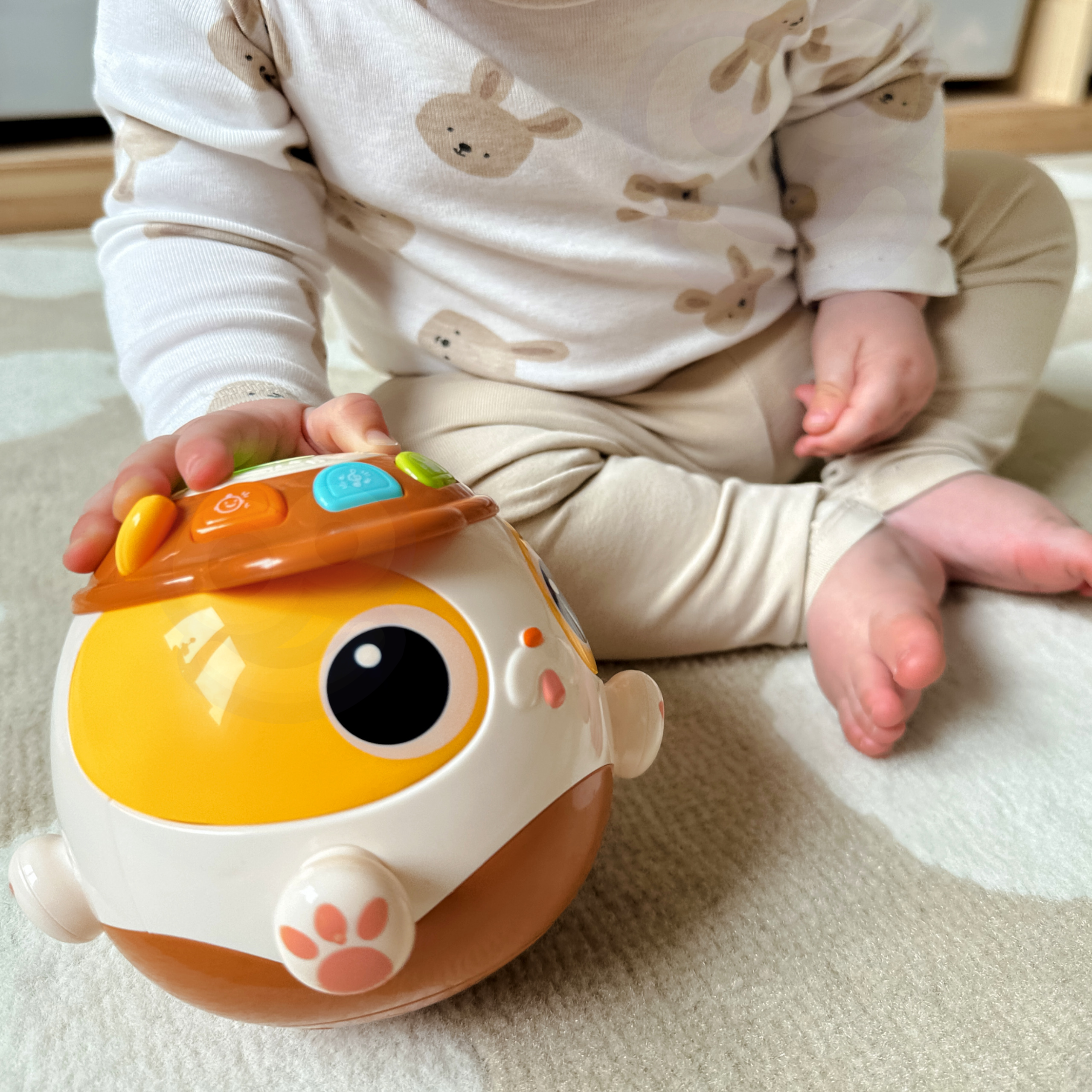 Woopie Baby Interactive Playing Ball Chien Jouet Éducatif Musical