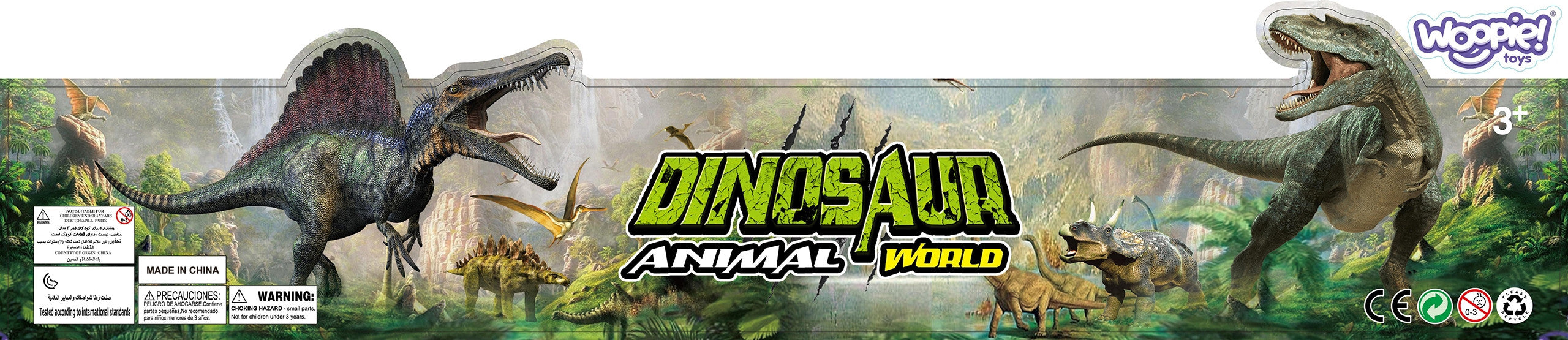 Woopie dinoszaurusz figura készlet 34 db.