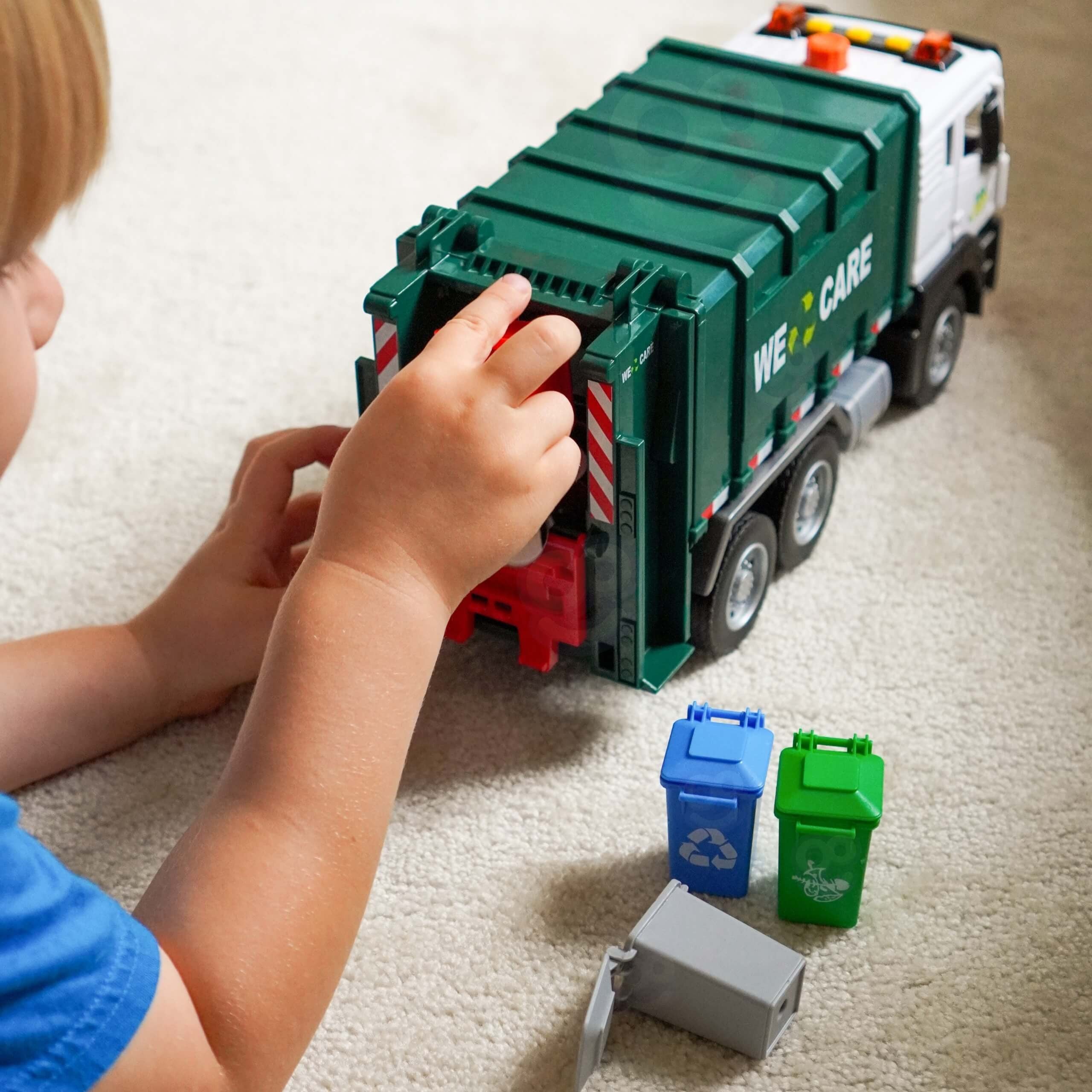 Woopie Garbage Truck Garbage Segregation - Scara 1:10