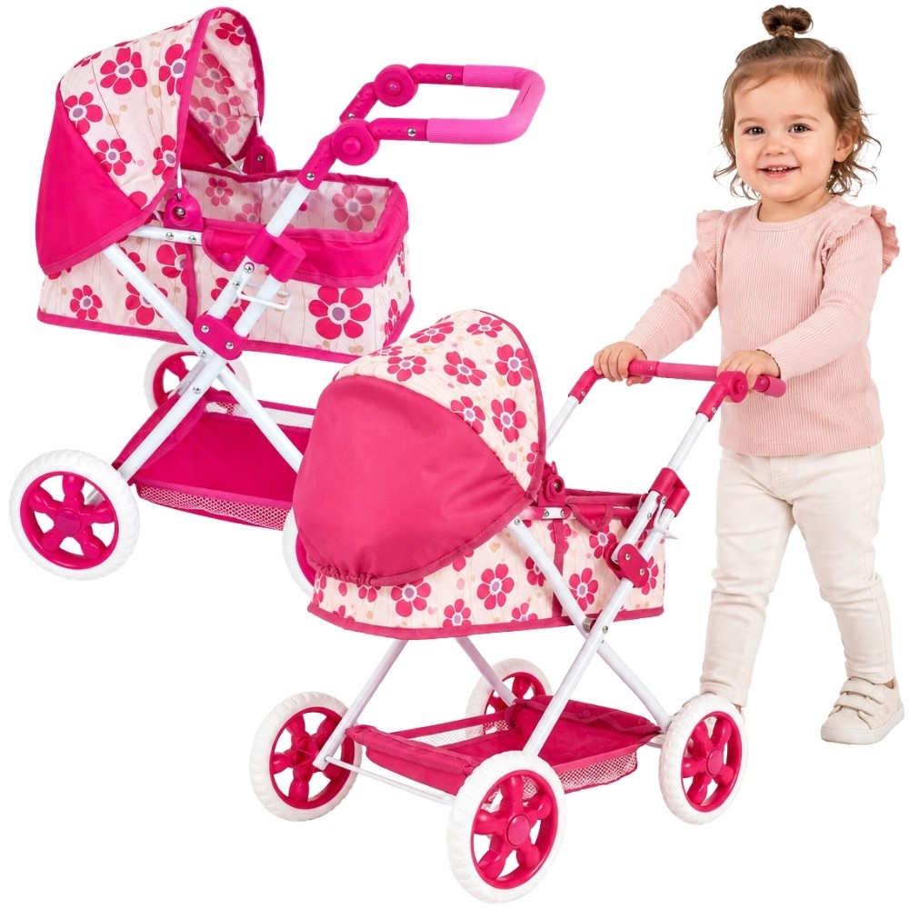 Woopie Royal Deep Doll Stroller With Adjustable Handle
