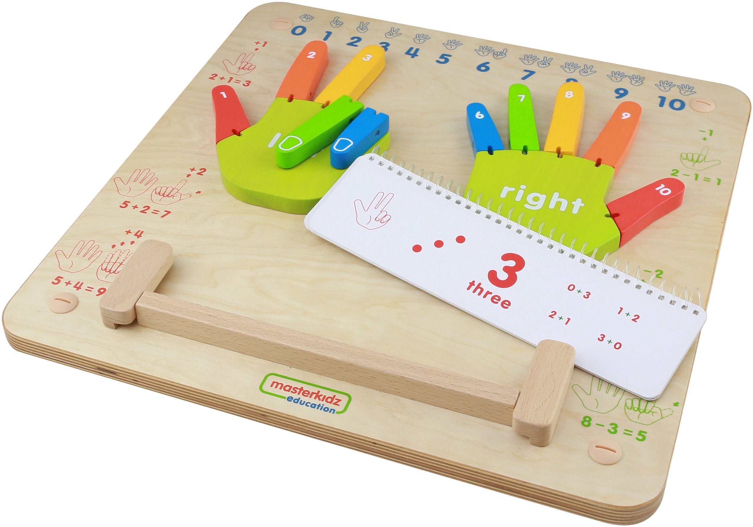 Masterkidz Aprendiendo a Contar Tablero Sensorial de Pared Flex Montessori