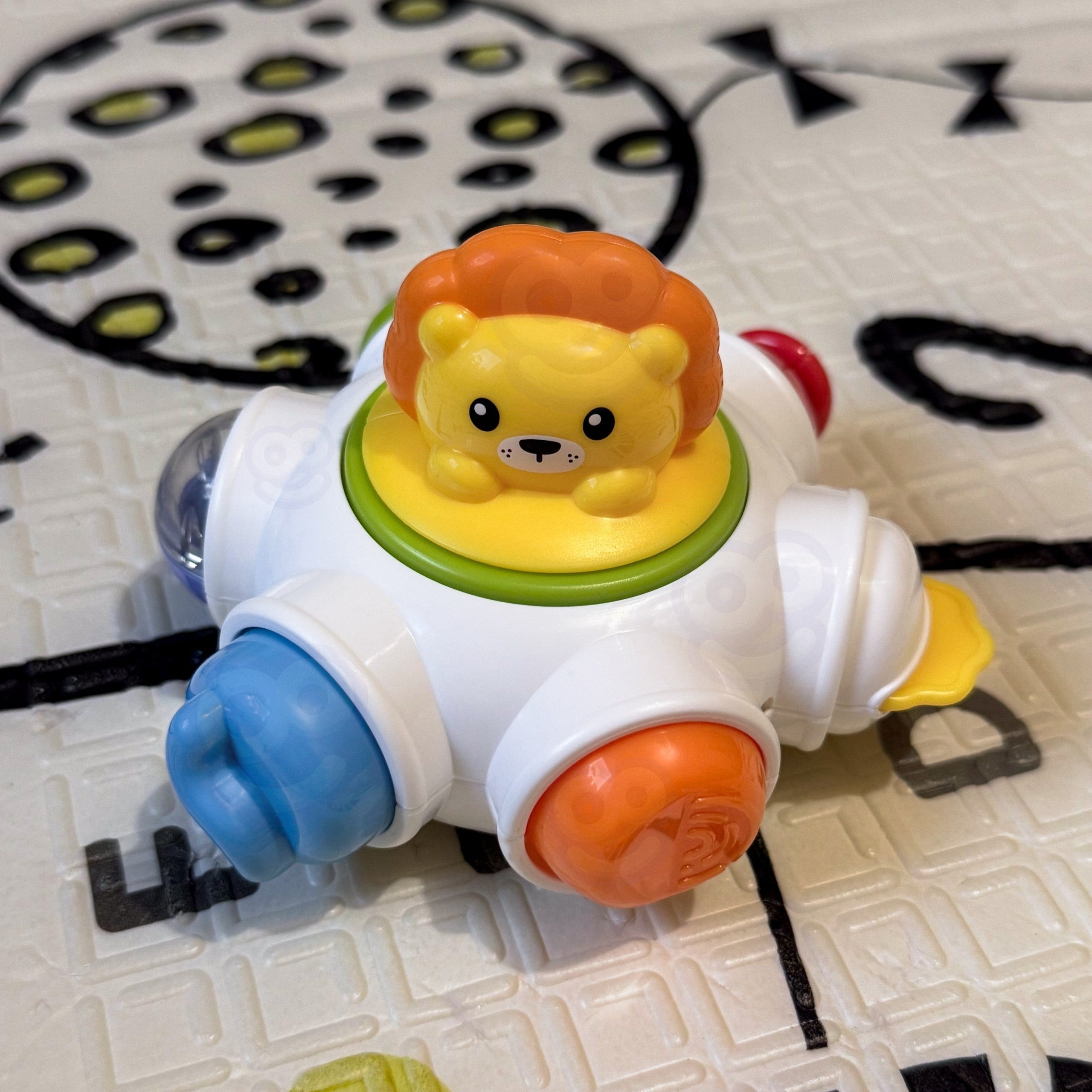 Woopie Baby Space Rocket Activity - vzdělávací senzorická kostka 18m+