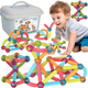 Woopie Magnetic Educational Building Blocks 76 Pcs.