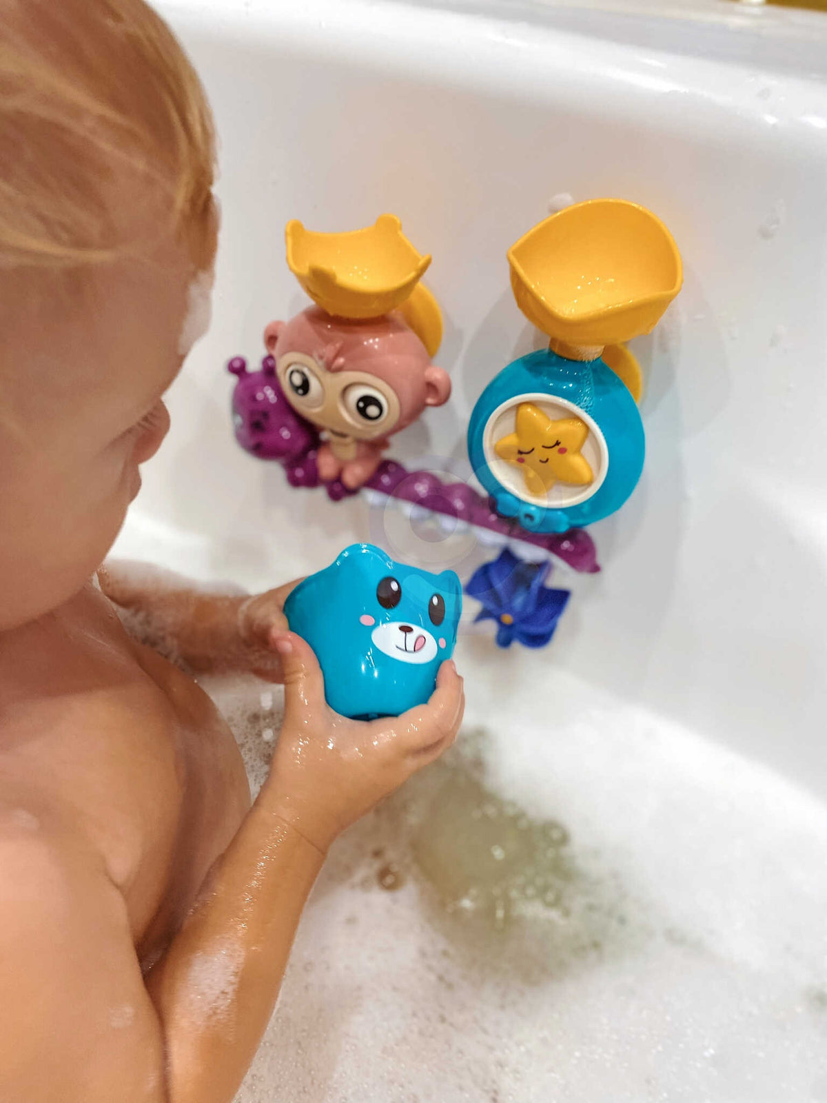 Woopie Baby Monkey Bath Water Toy + Cup