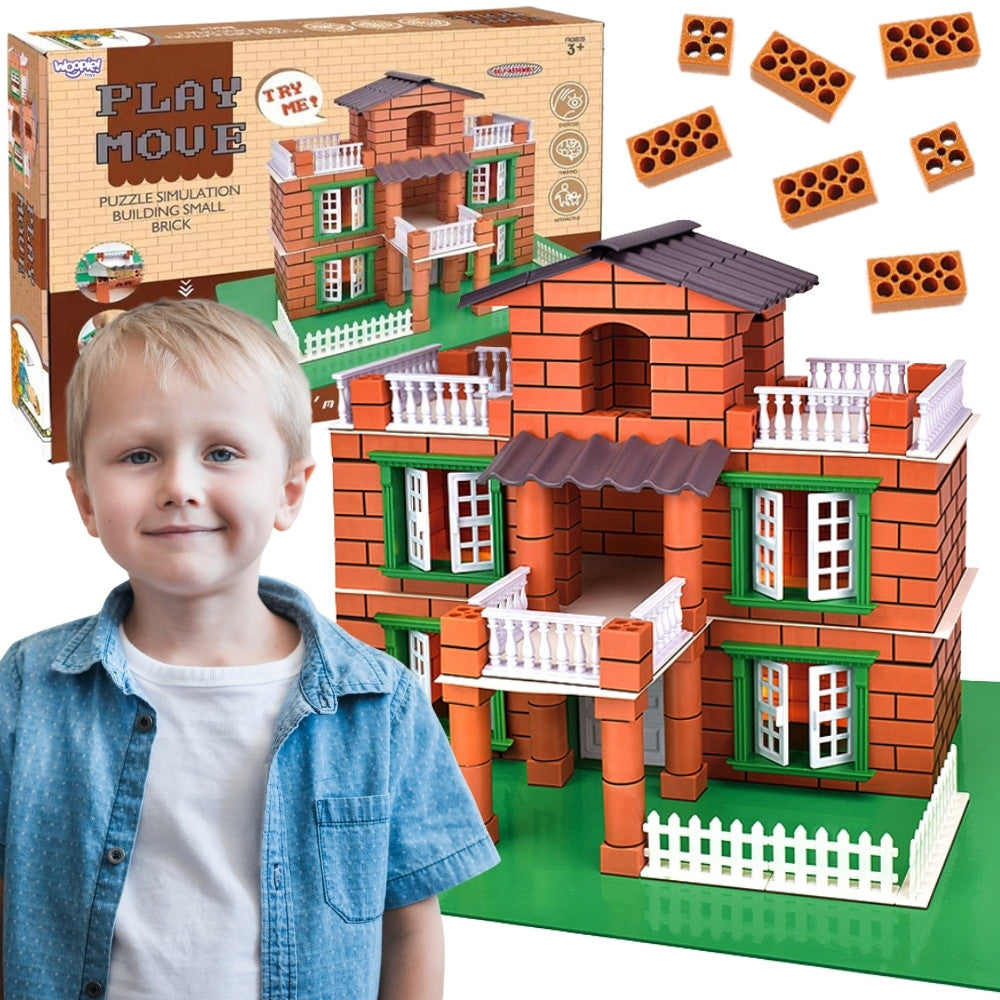 Woopie Brick Building Set - Вила 357 бр.