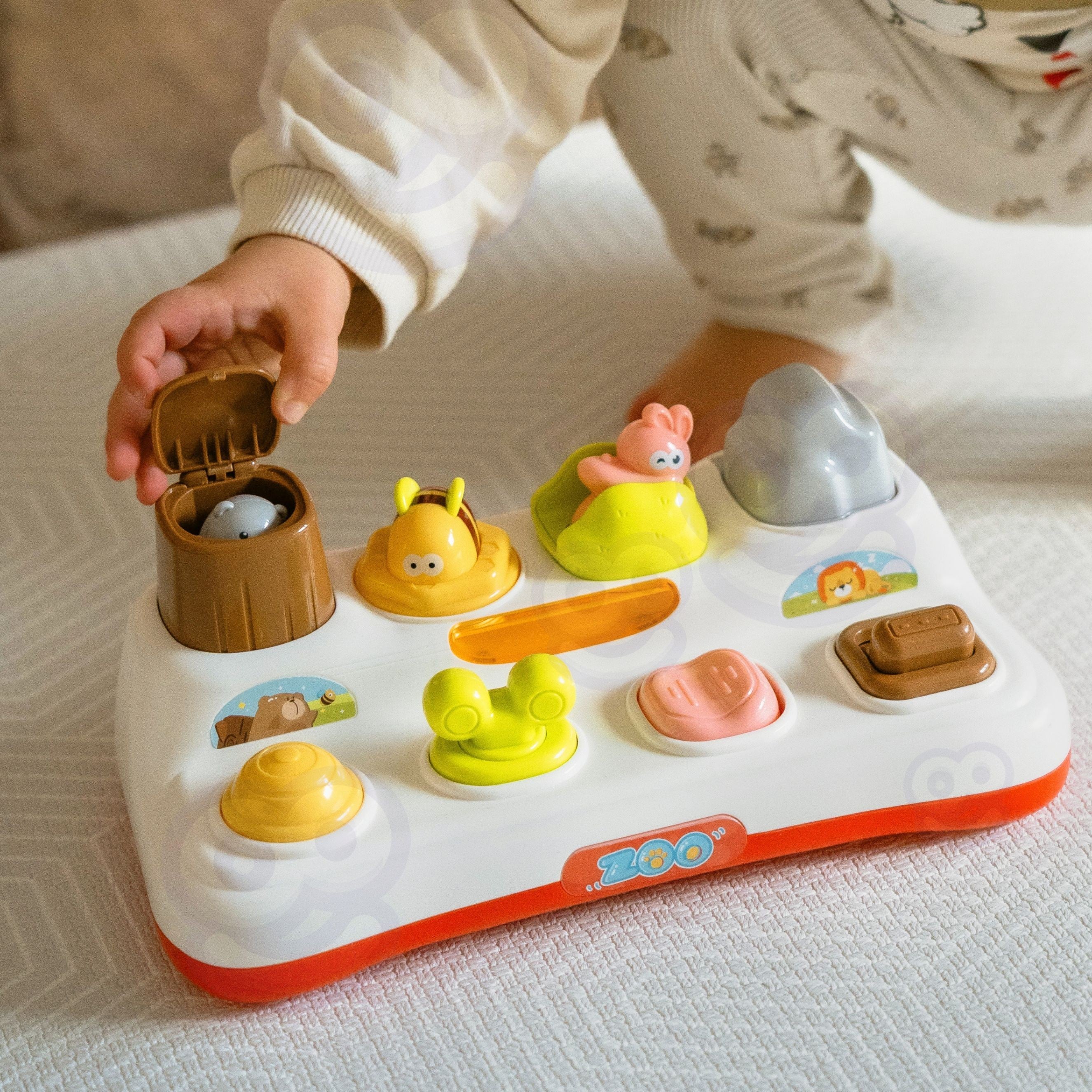 Woopie Baby Educational Toy Pop Up Zoo Animals