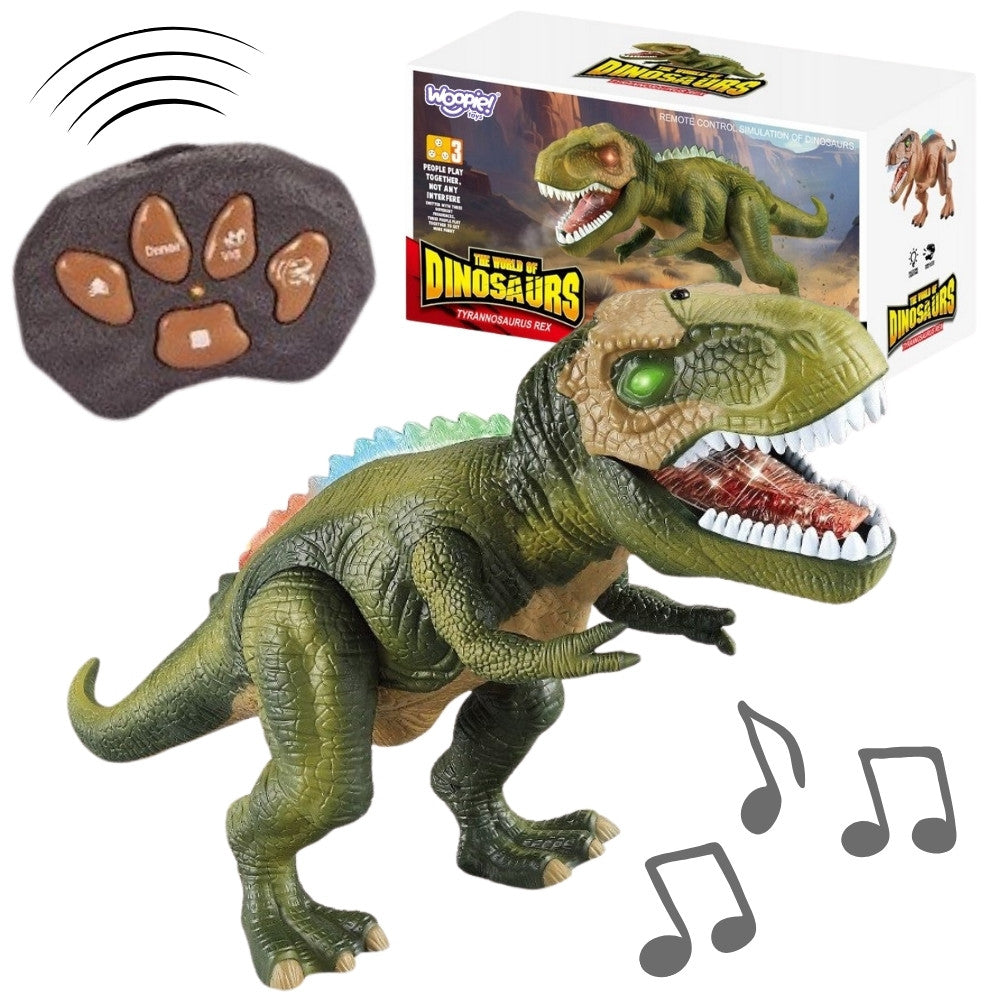 Woopie Дистанционно управляван динозавър Rc робот T-rex
