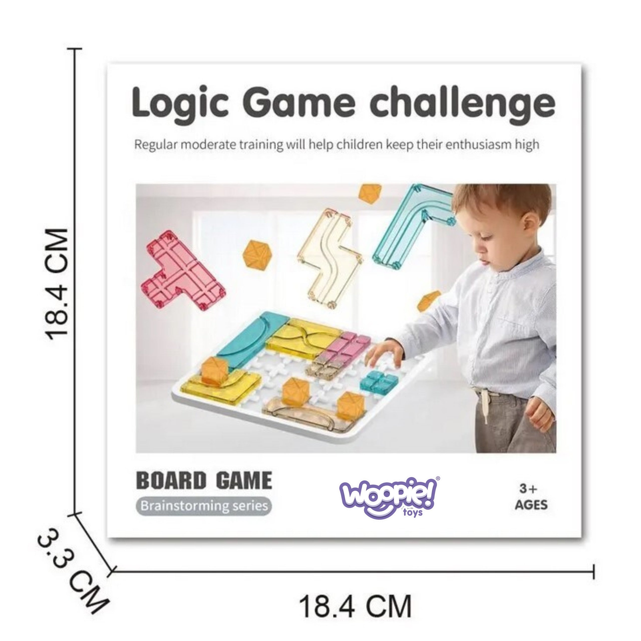 Woopie 10-in-1 Logic Board Game Set