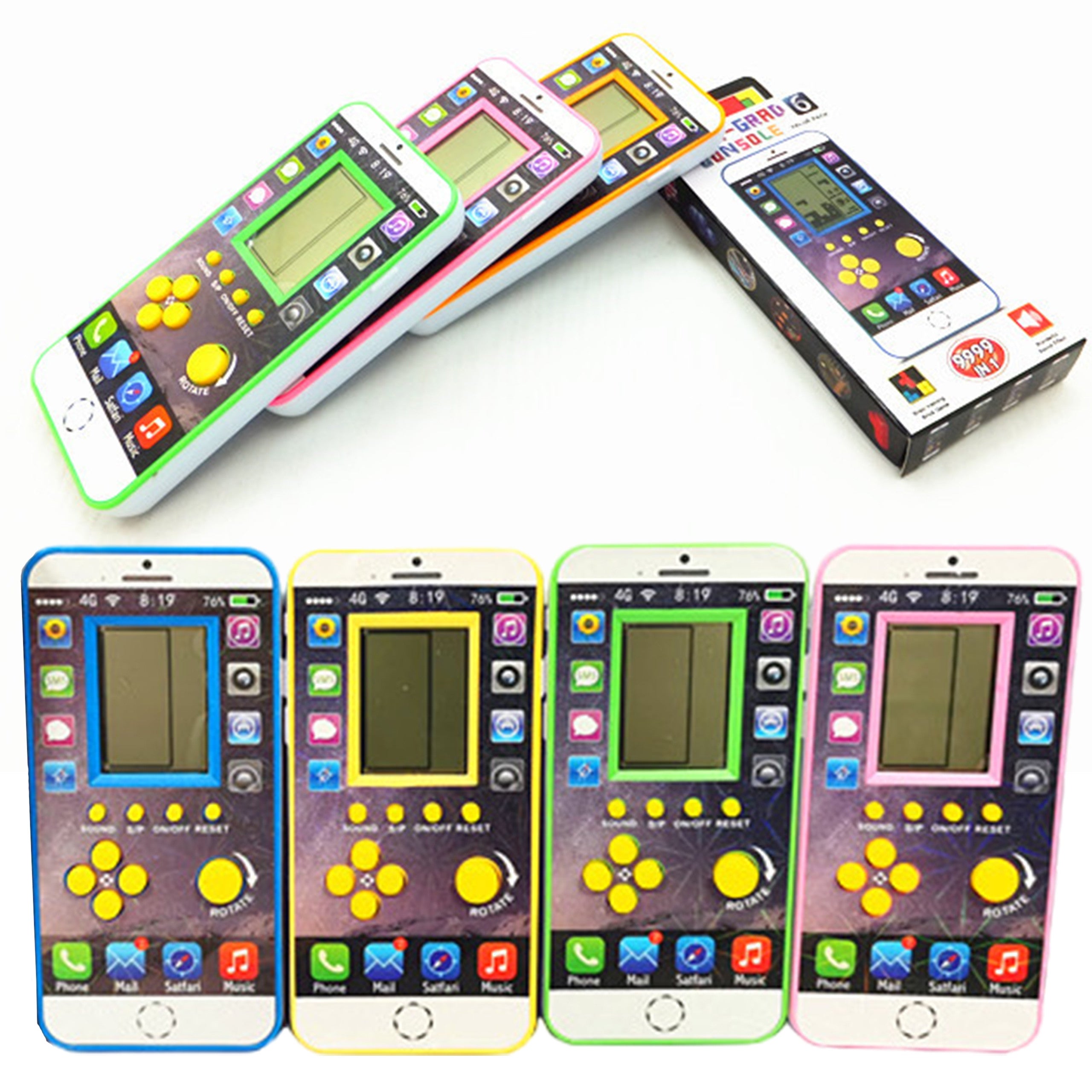 Woopie Electronic Mini Tetris Game Pocket Version
