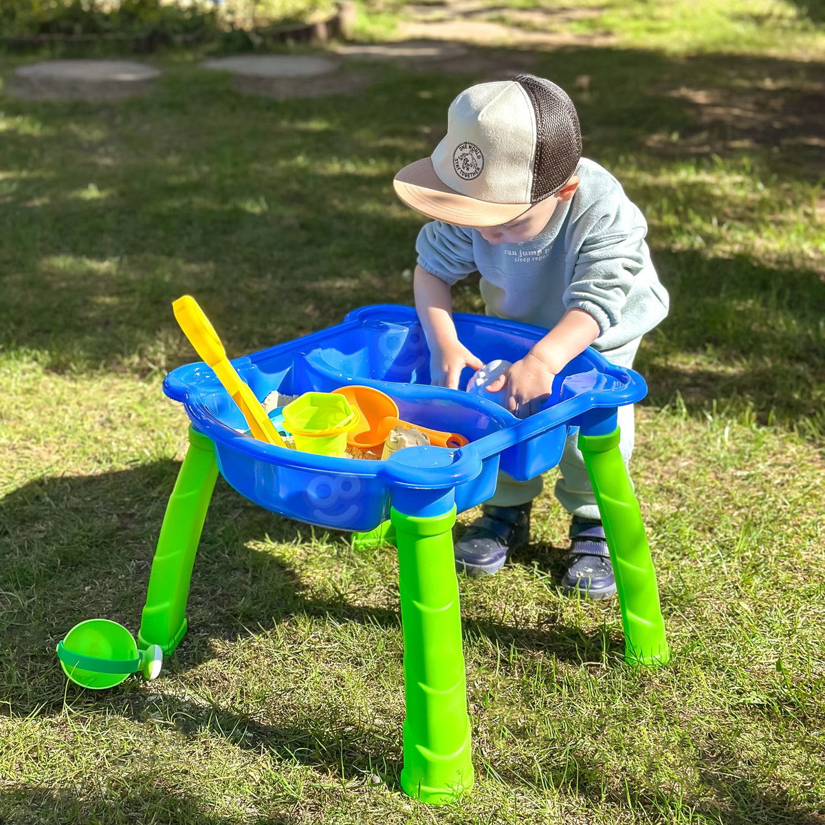 Woopie Masă de apă 2 în 1 Sandbox 9 Acc.