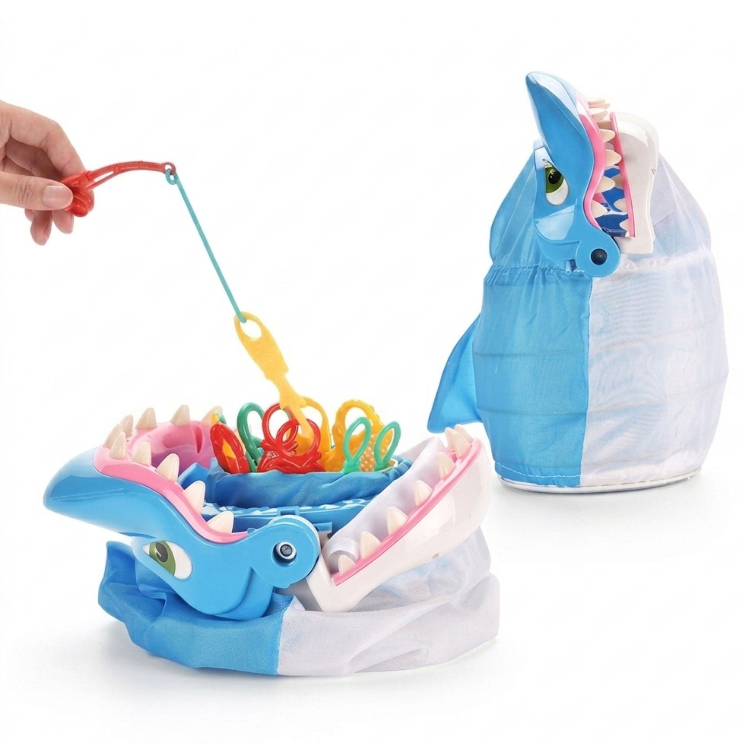 Woopie Arcade Game Fishing Hungry Shark Bites Diy