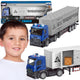 Woopie Container Truck With Light And Sound Effects!