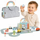 Комплект чанти Tooky Toy Mini City Portable Cars