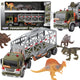 Woopie Dinosaur Transporter Truck Car със звук и светлина