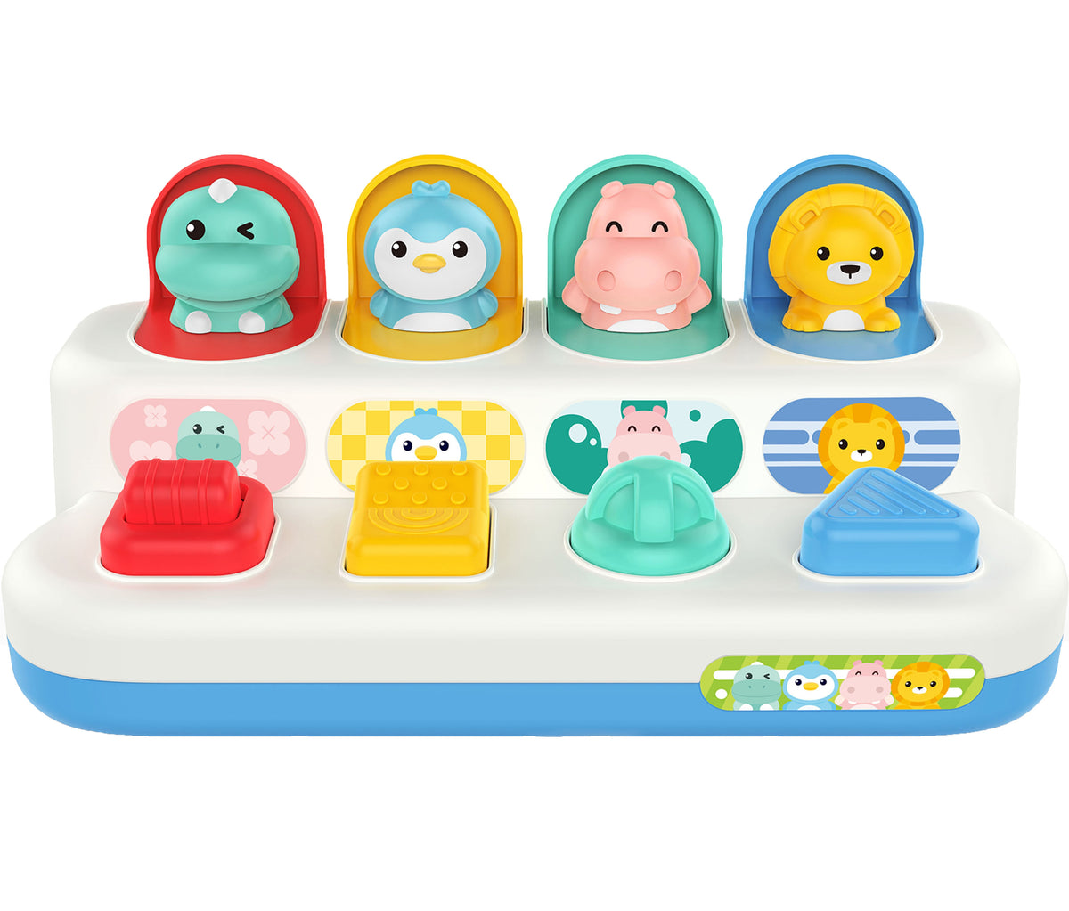 Woopie Baby Brinquedo Educacional Animais Pop-up