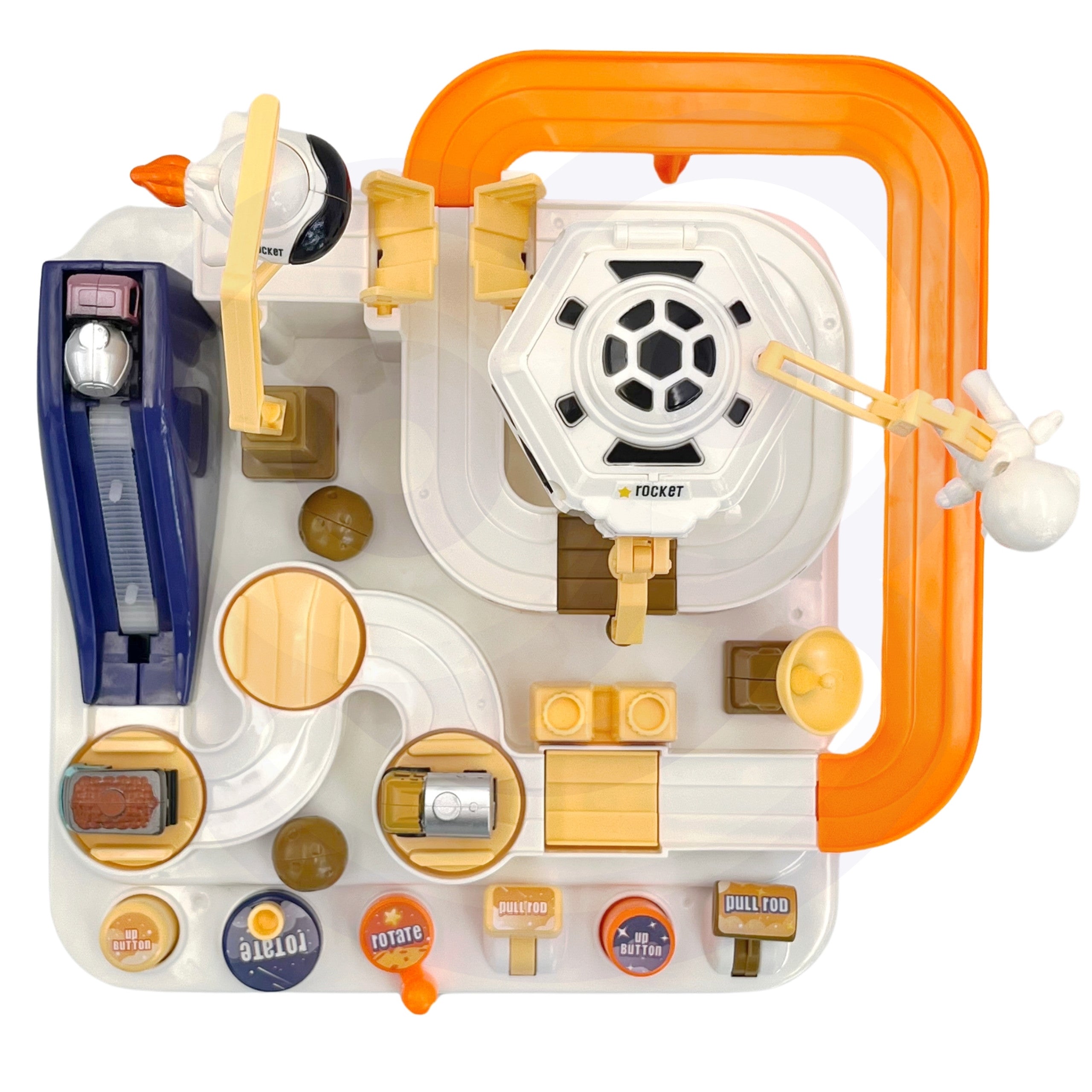 Woopie Interactive Car Obstacle Course Aventure spatiale de l'astronaute