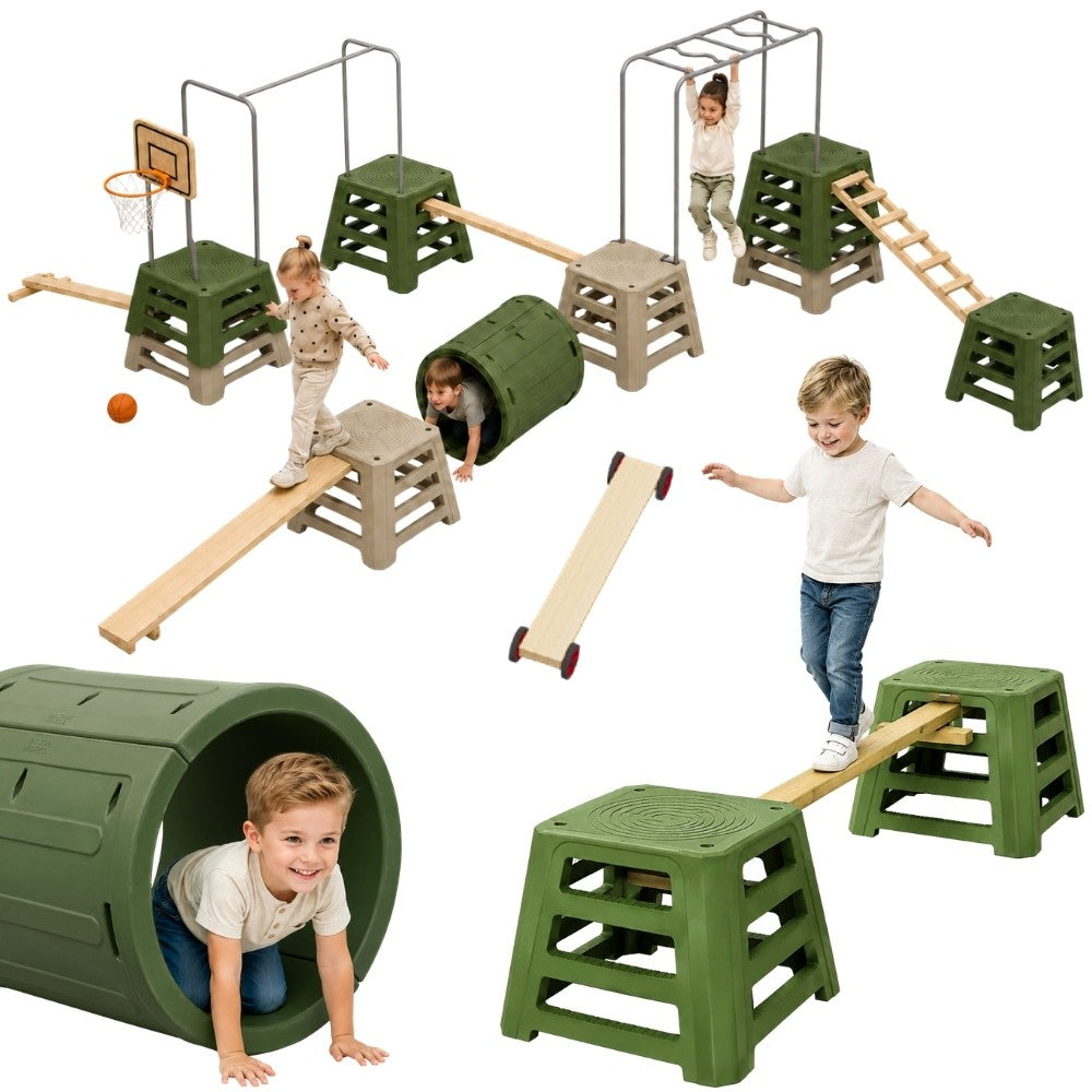 Classic World Edu Obstacle Course Xxl Multi-skill Motor Playground