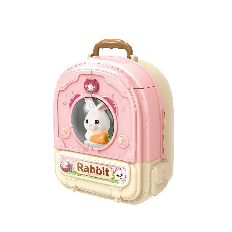 Woopie Králik v batohu 3v1 Farm House Garden