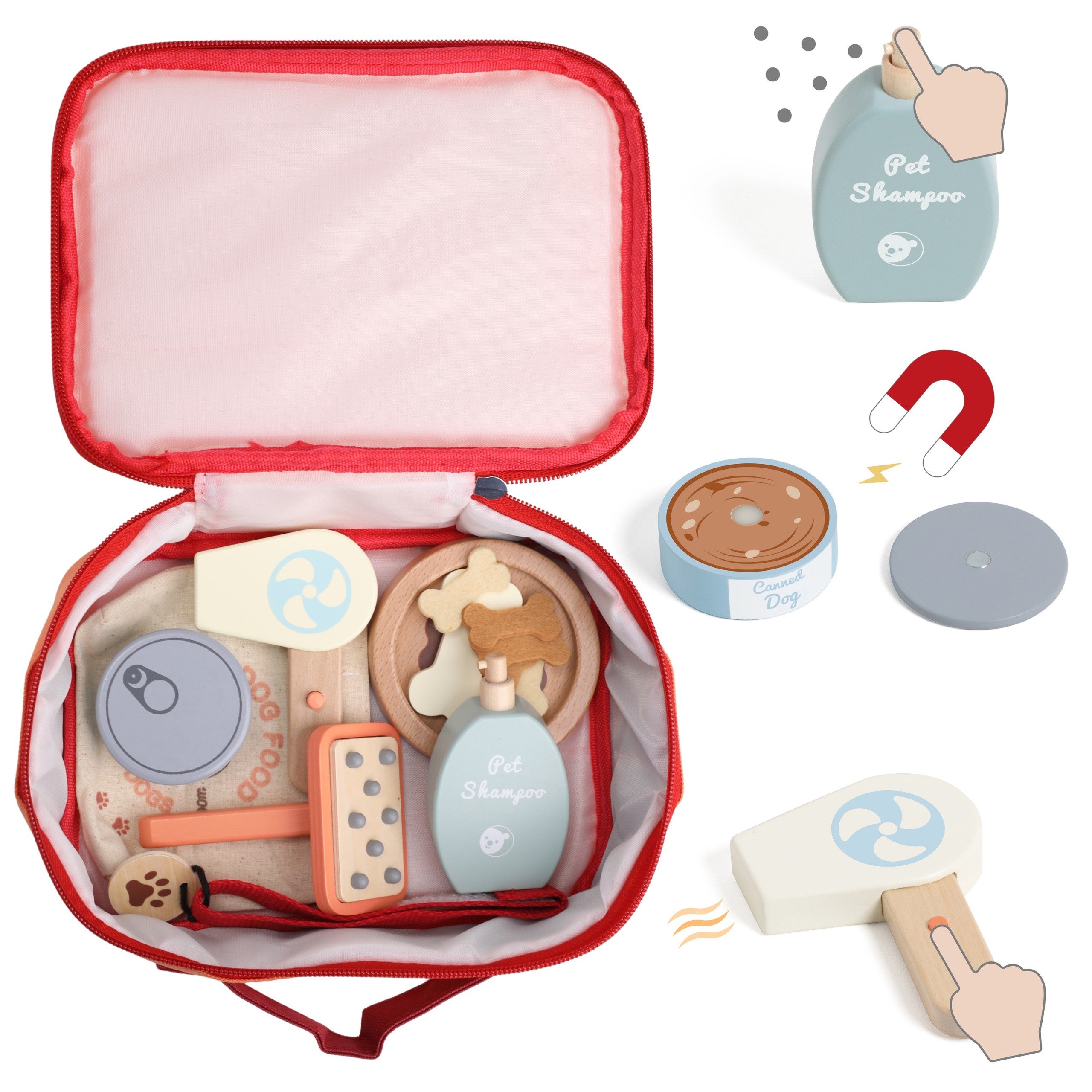 Classic World Kit De Cuidado Portátil Para El Cuidado De Nuestras Mascotas Veterinario