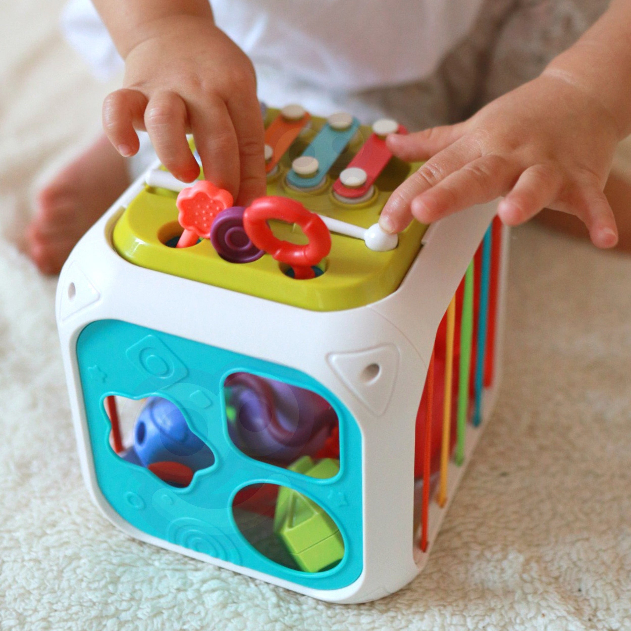 Woopie Baby Sensory Educational Activity Cube