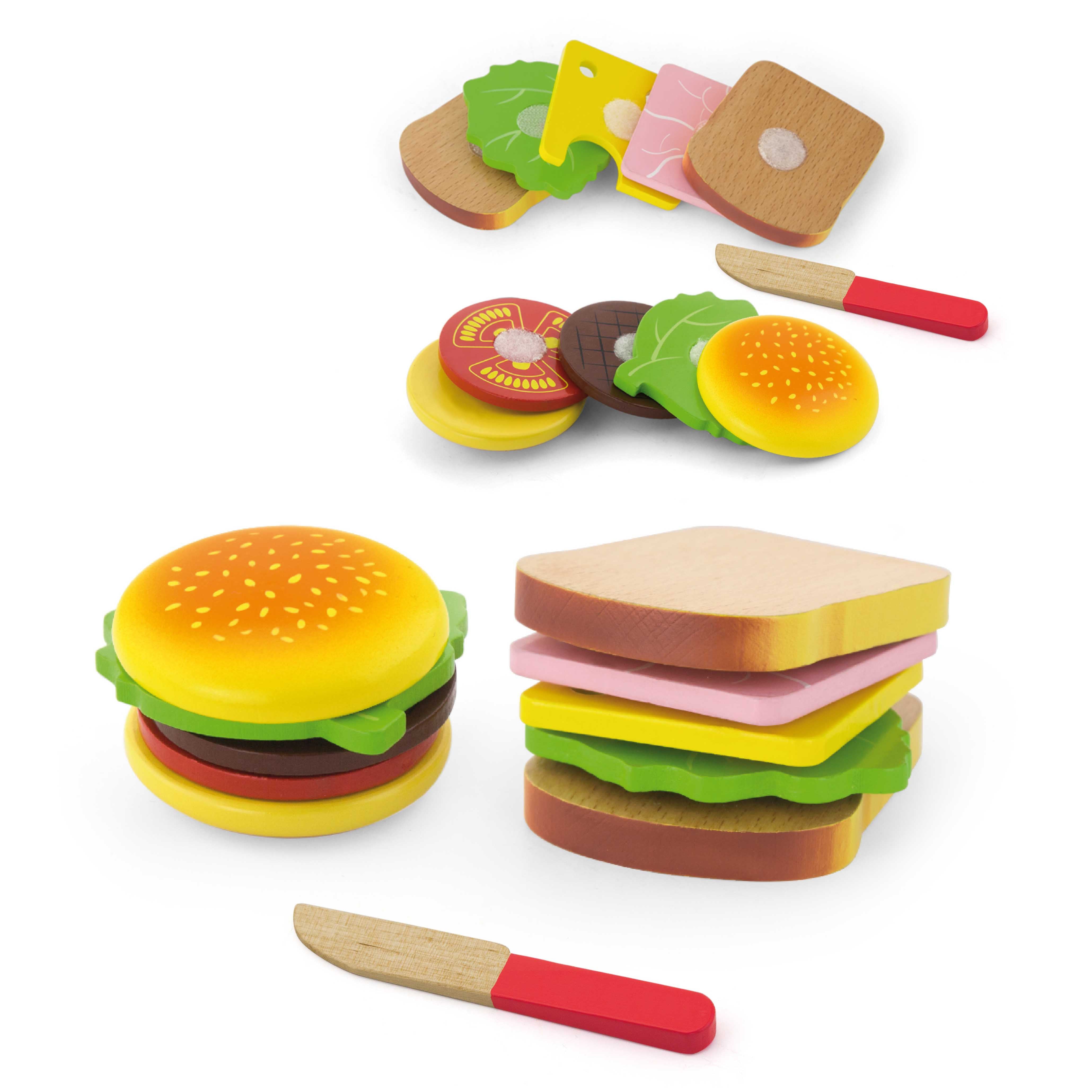 Viga Hamburger And Sandwich Chopping Set