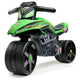 Falk Racing Ride-on Green Motorbike Wide Wheels From 1 Year