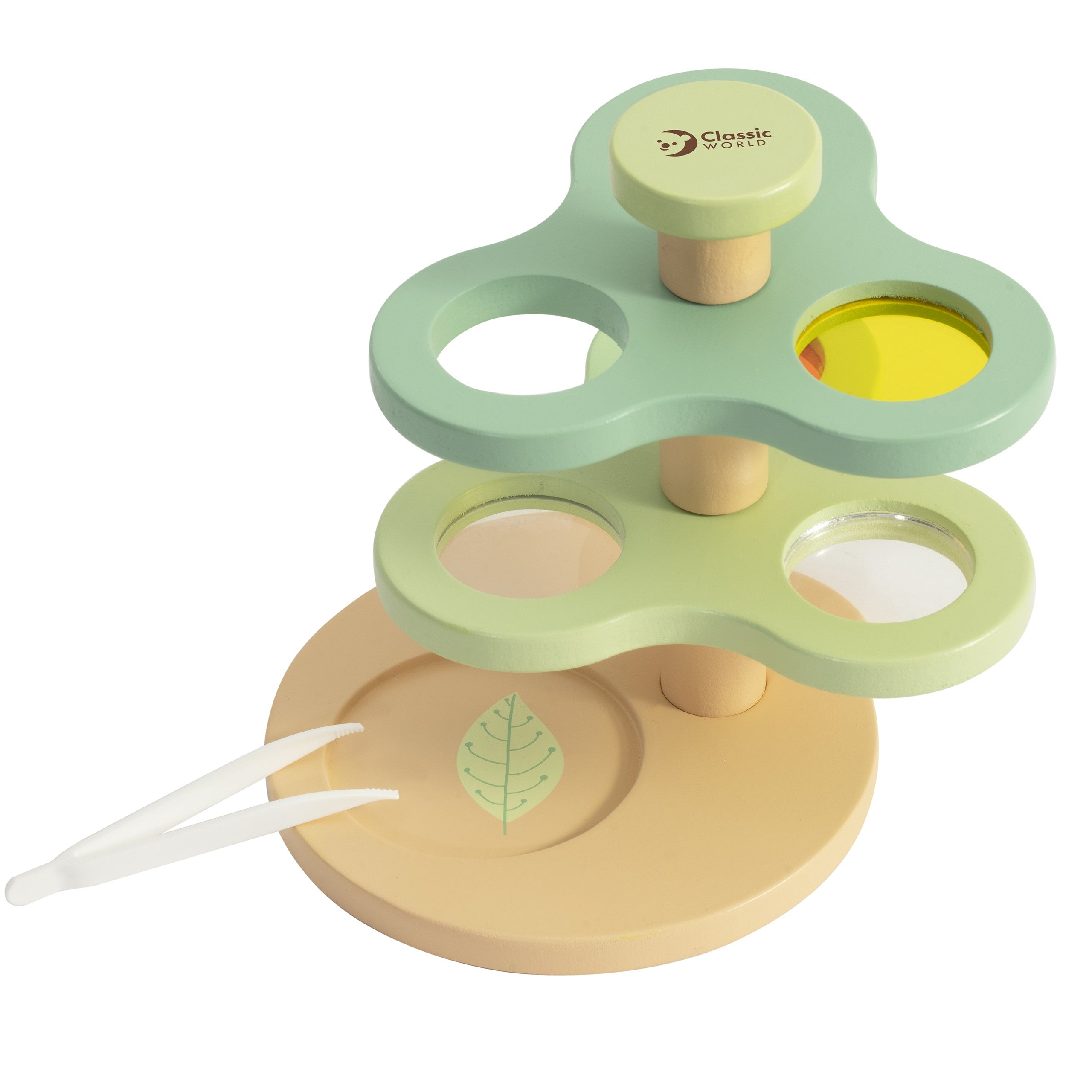 Loupe microscope 2 en 1 Classic World pour les enfants explorant le monde naturel