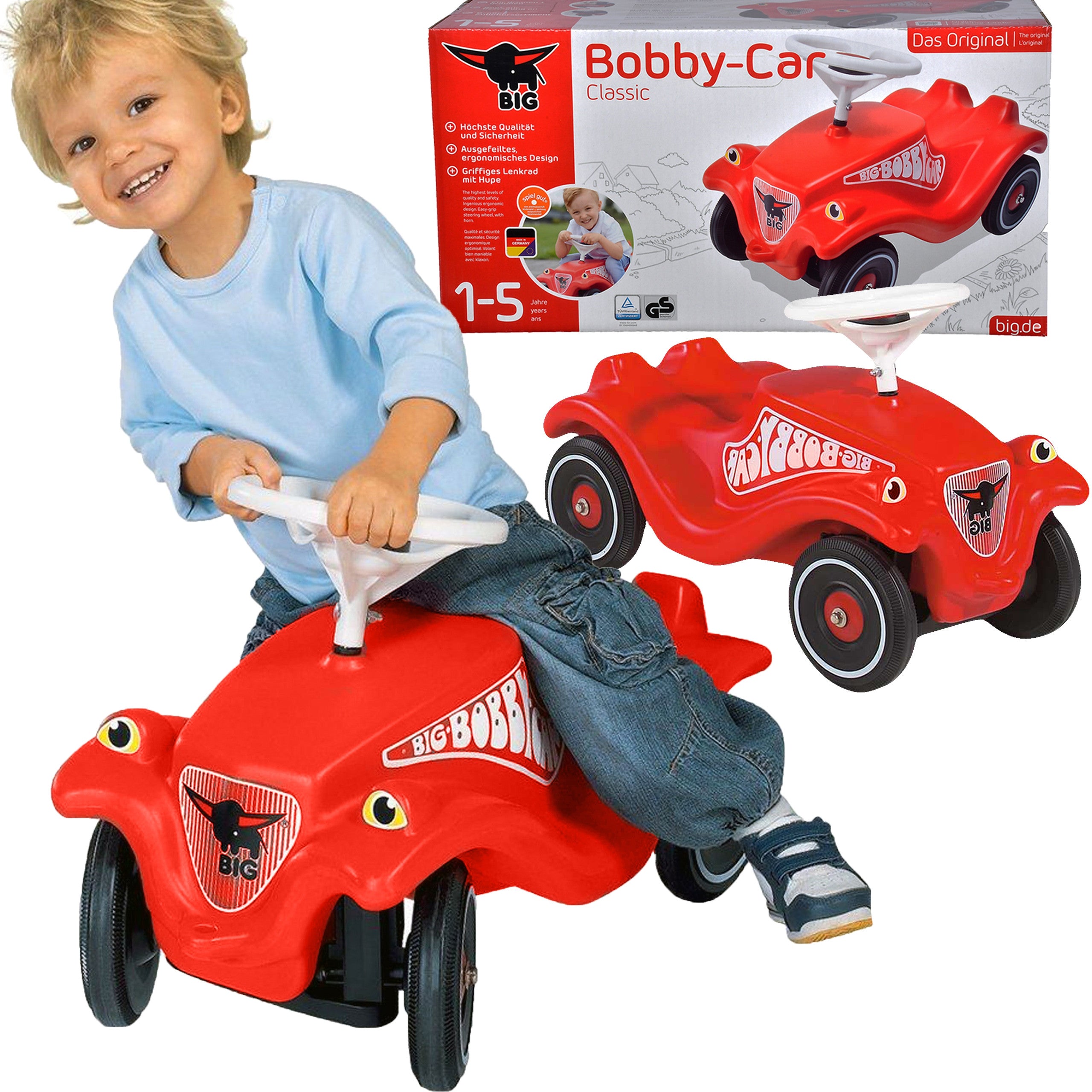 Big Bobby Car Classic Ride-on