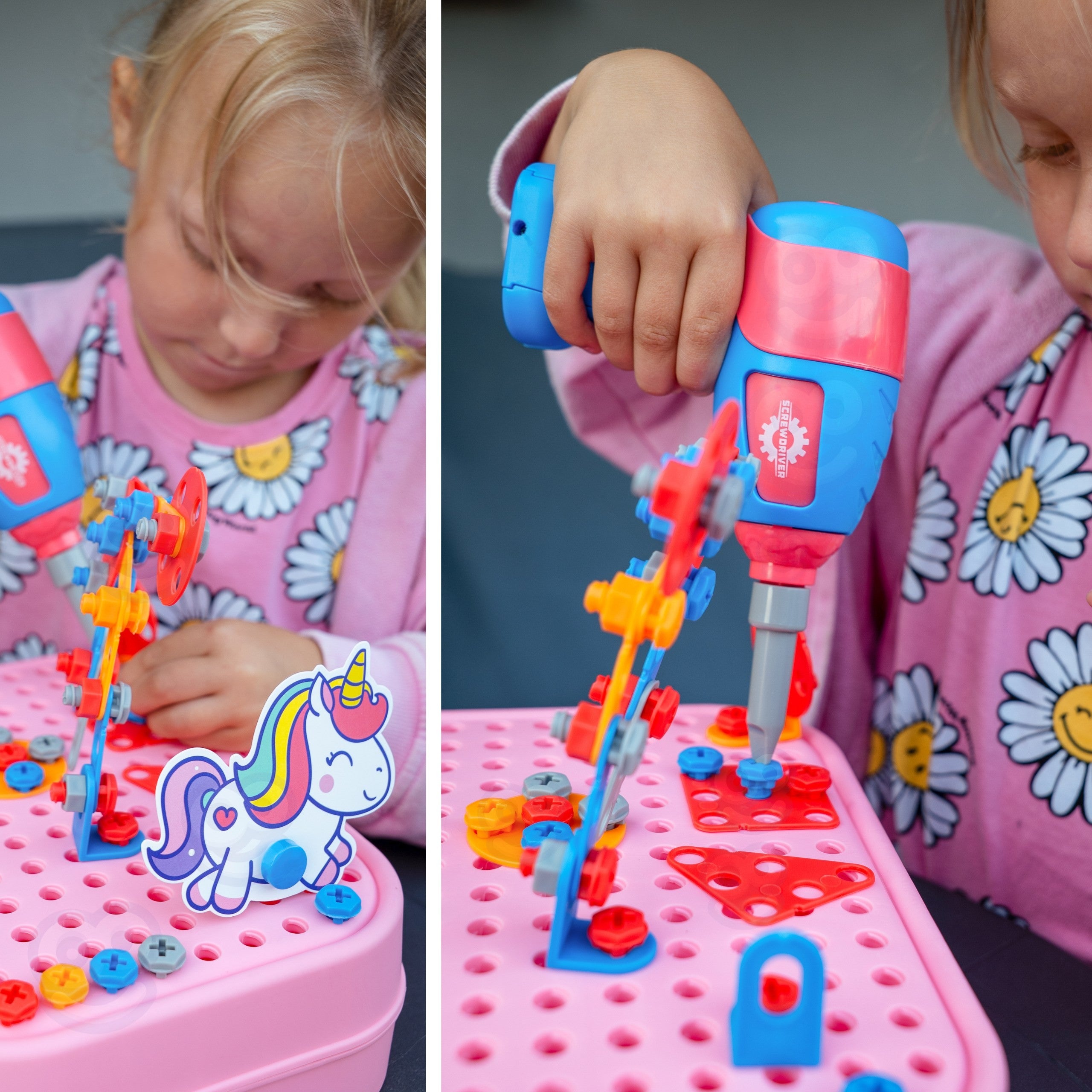 3d Diy Twisting Blocks Woopie Unicorn