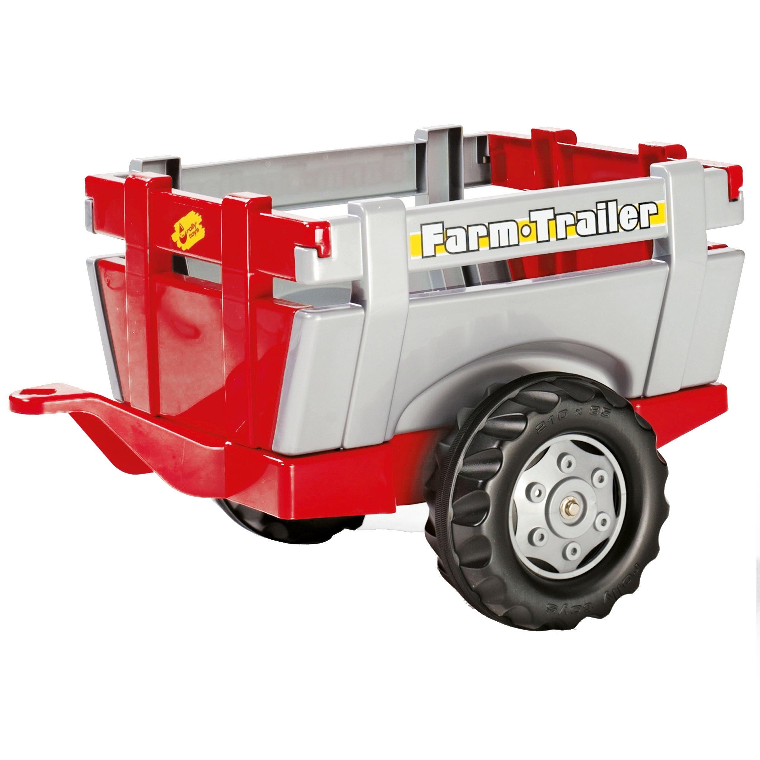 Ремарке за трактор Rolly Toys Rollytrailer с отварящи се страни