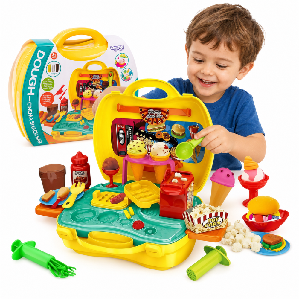 Комплект за приготвяне на закуски Woopie Play-doh