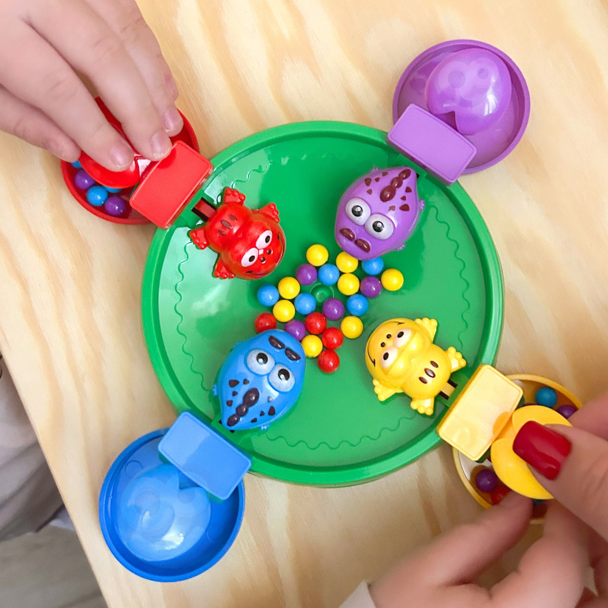 Woopie Arcade Társasjáték Hungry Happy Frog And Crocodiles 3+