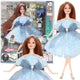 Woopie Royal Emi Doll In A Blue Tulle Dress
