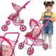 Woopie Royal Doll Poussette Coeurs Colorés