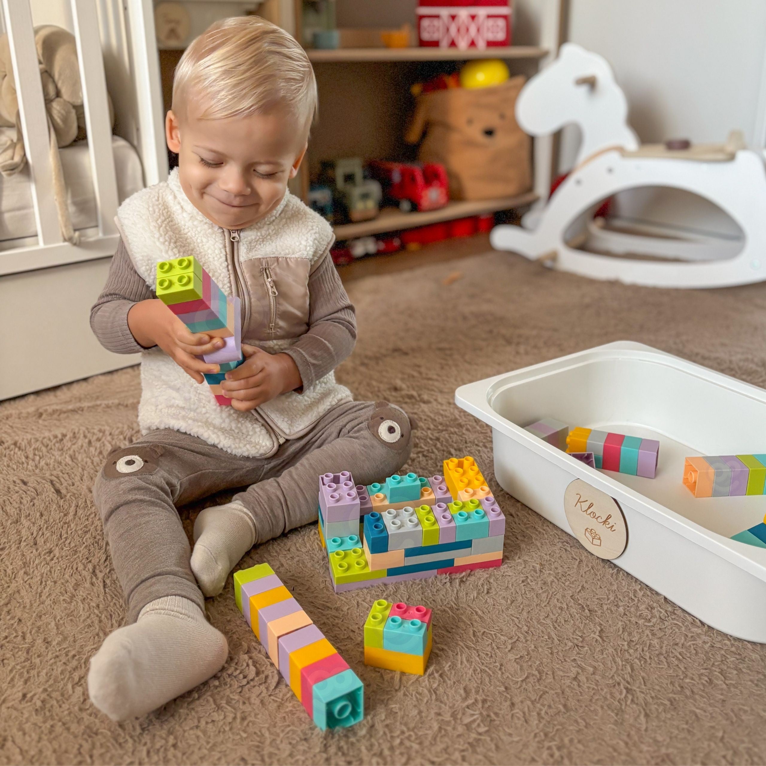 Woopie Soft Blocks Set 99 Pieces In A Box