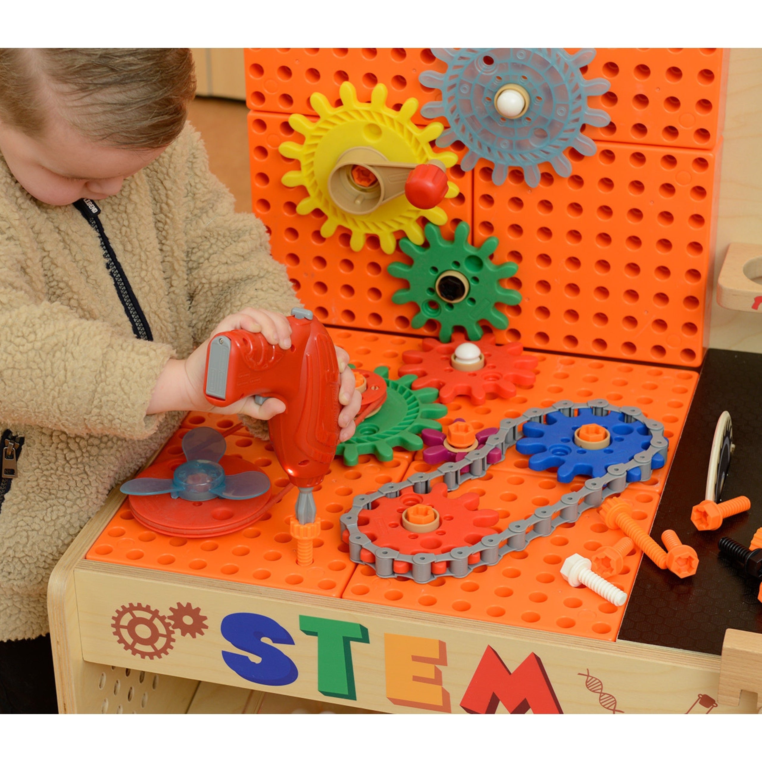 Комплект аксесоари Masterkidz Stem Workbench 111 бр.