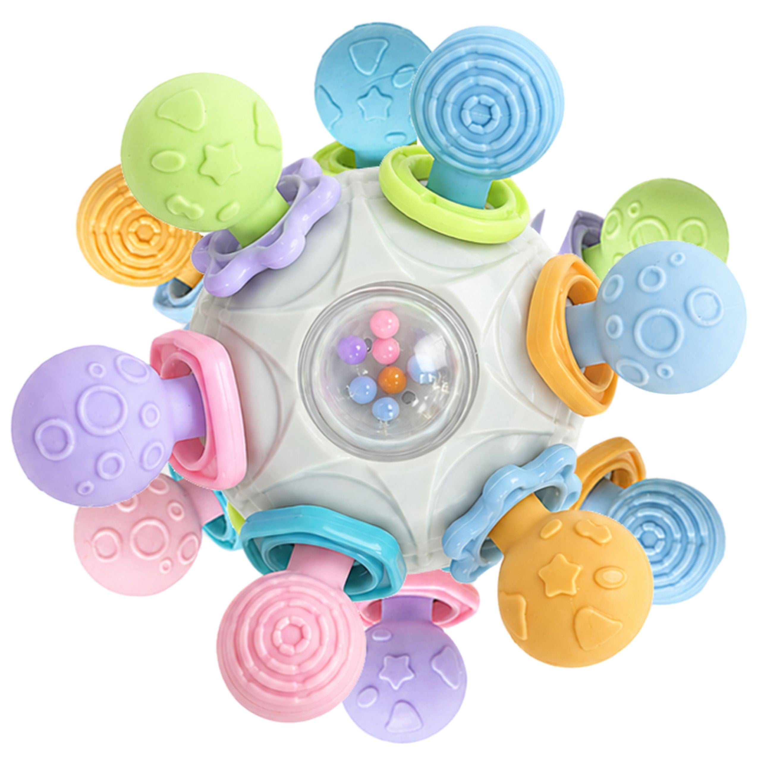 Woopie Baby Sensory Toy Teether Ball 3in1 Ball 6m+