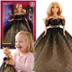 Черна бална рокля Woopie Royal Lily Doll 30 см дълга руса коса