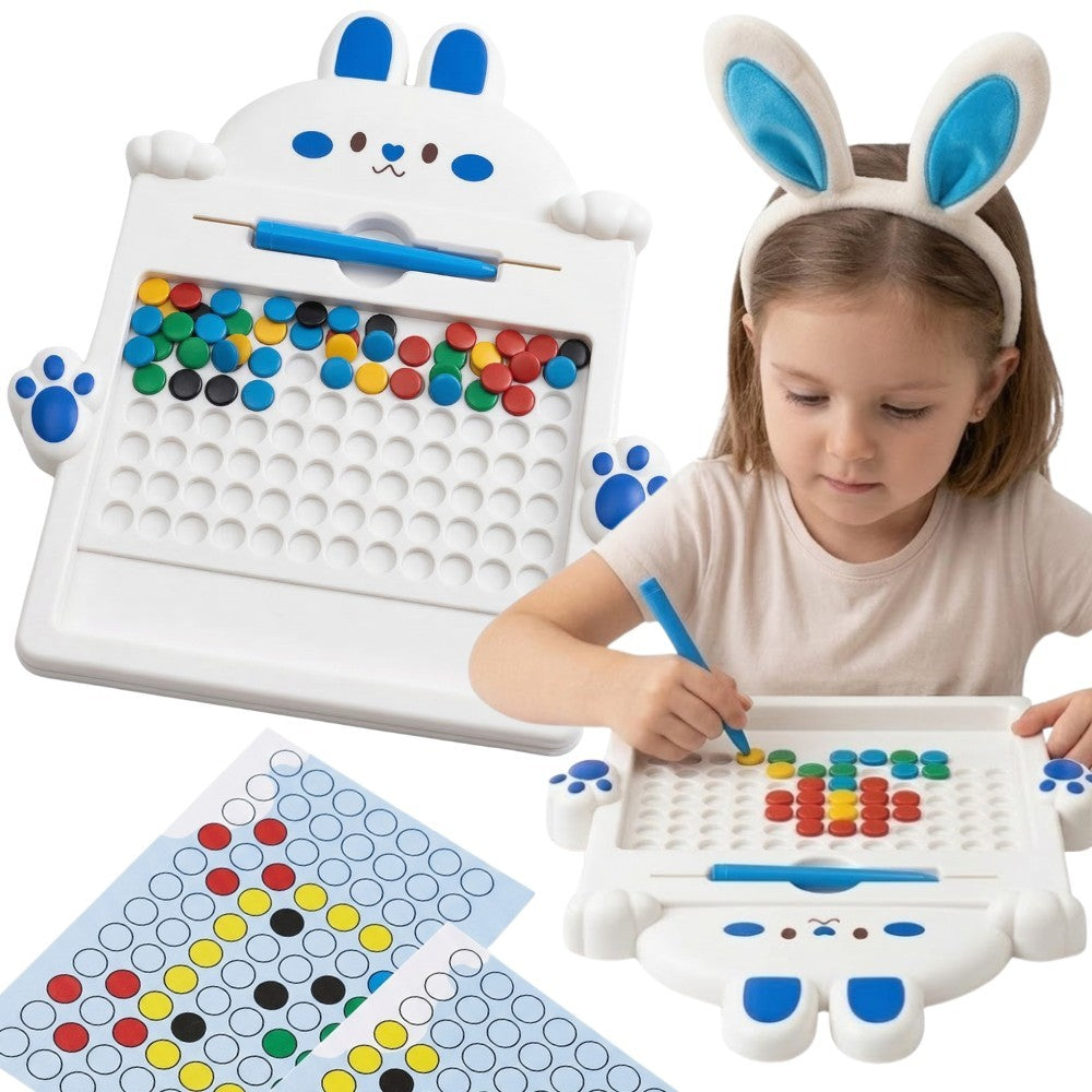 Woopie Magnetic Board For Children Montessori Magpad Rabbit